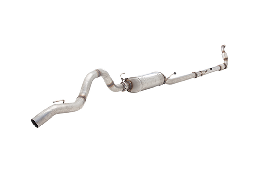 Holden RG Colorado 2.8L Raw 409 Turbo Back System with High Flow Cat