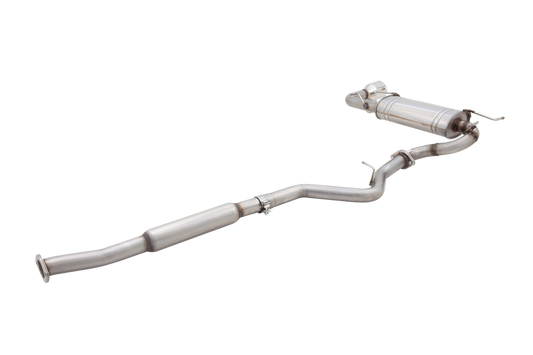 Subaru Impreza Raw 409 Stainless Cat Back System with Single Tip