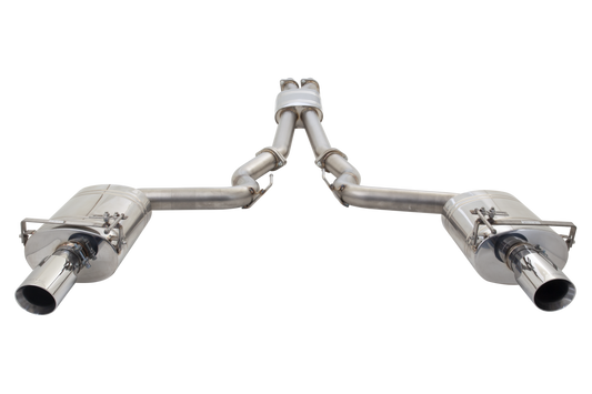 Ford S550 Mustang GT V8 Performance Cat Back System with Oval Rears