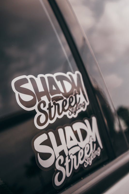 Shady Street Styling Brand Logo Stickers V1