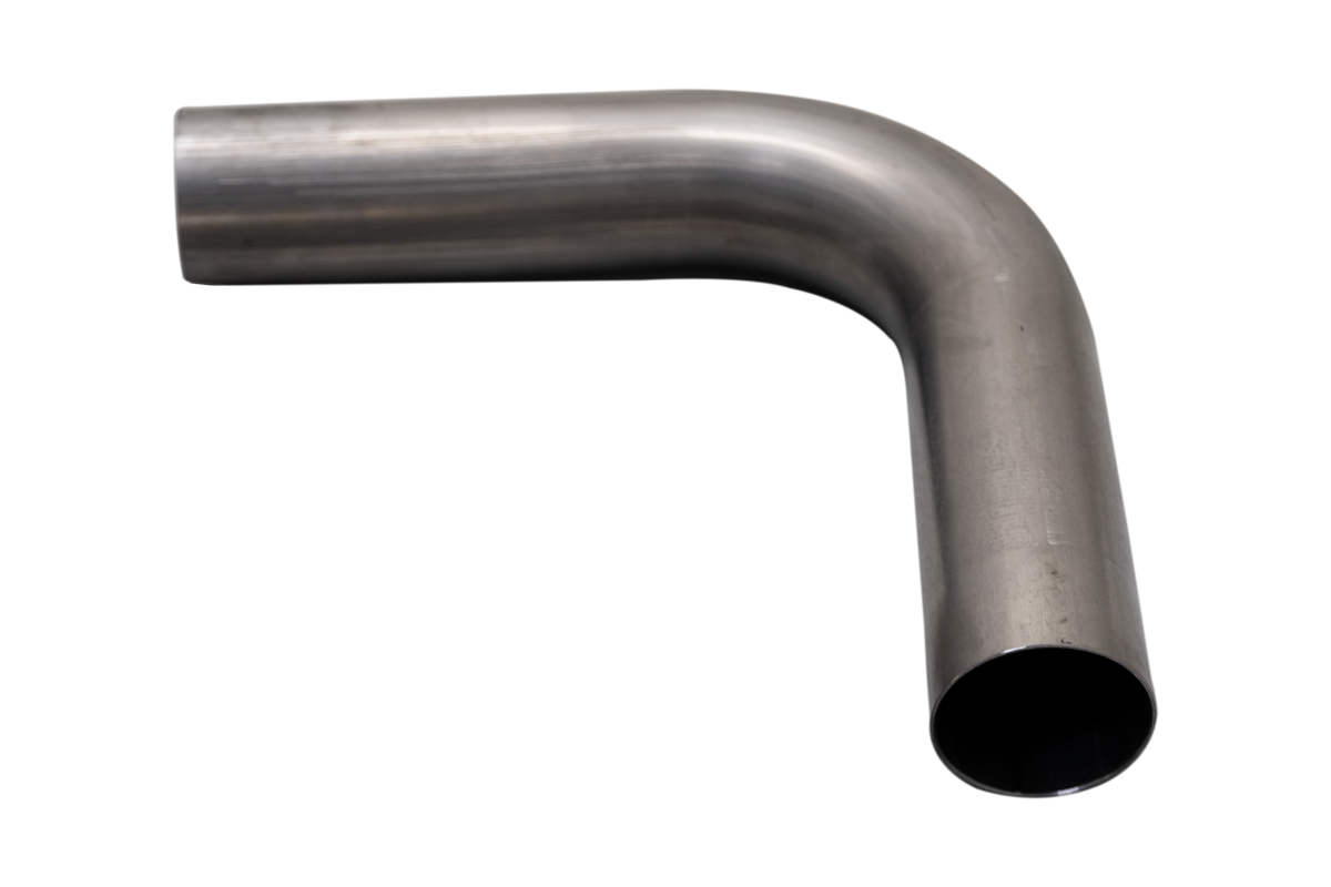 4Inch Bend, 90 Degree, 409 Stainless Steel