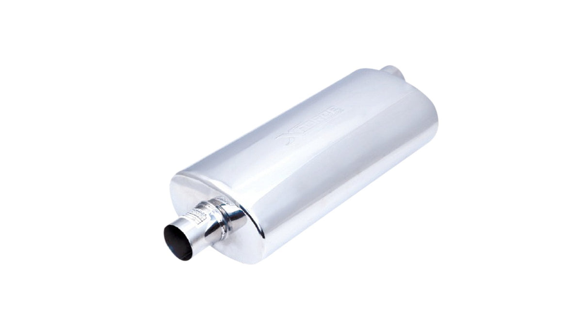 2.25Inch 304 Stainless Steel 5x8x18Inch Long Universal Muffler