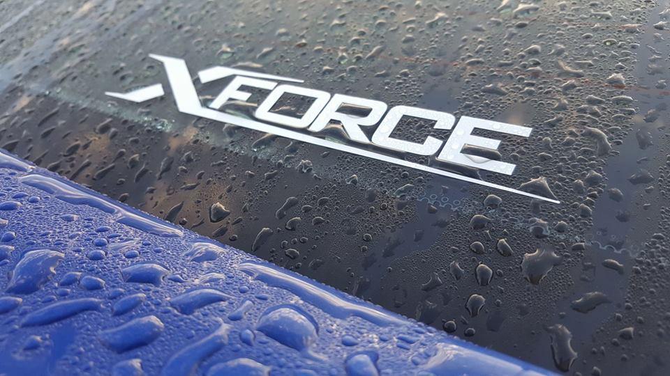 White Xforce Decal