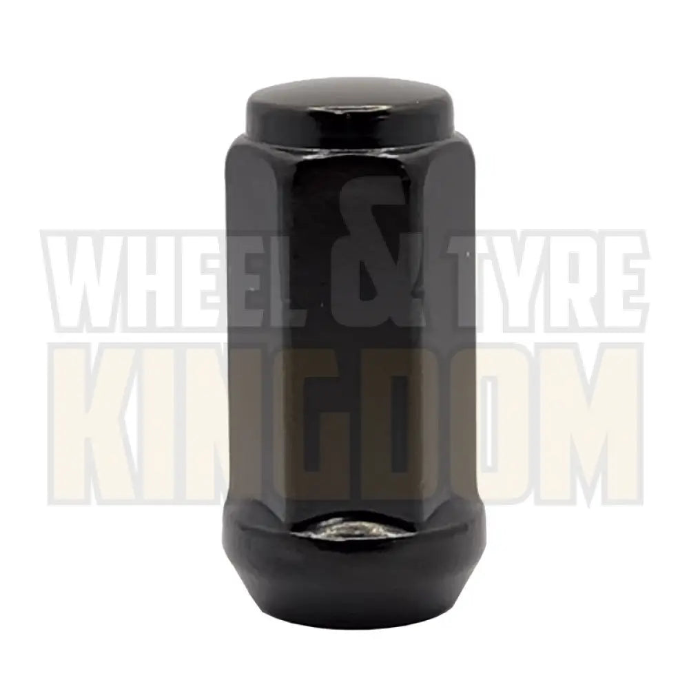 Dynamic Accessories Wheel Nut 1/2" 45mm 19mm Hex Black Acorn