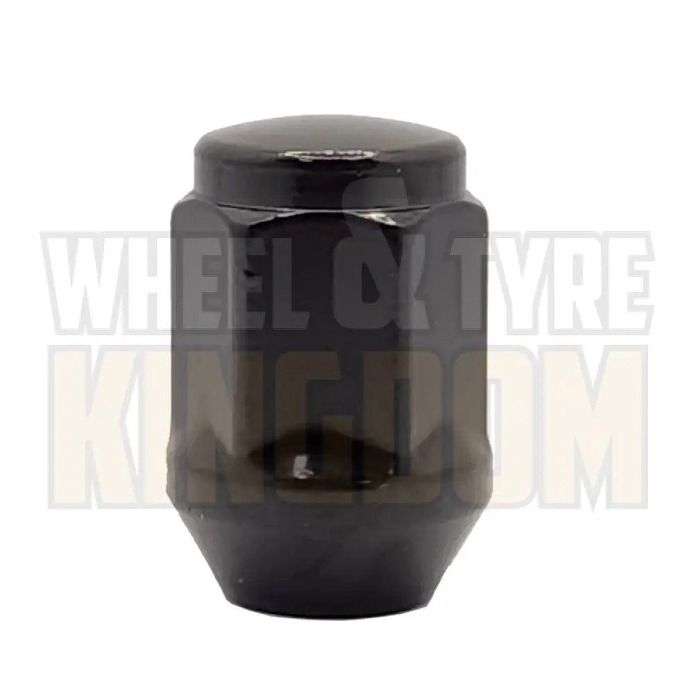 Dynamic Accessories Wheel Nut 12x1.25 35mm 21mm Hex Black Acorn