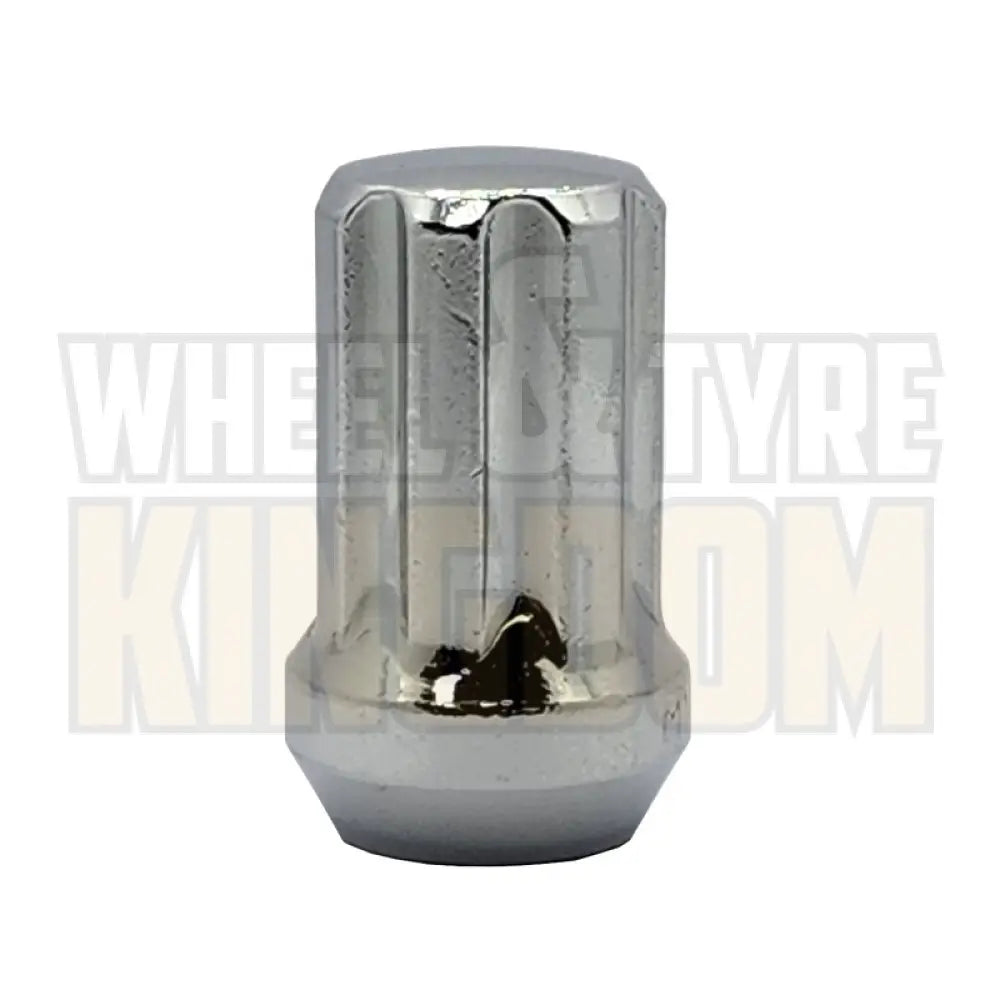 Dynamic Accessories Wheel Nut 14x1.5 38mm Spline Chrome (7-point Truck)