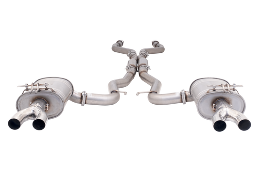HSV VF Sedan & Wagon Raw 409 Stainless Steel Twin 3" Cat Back System