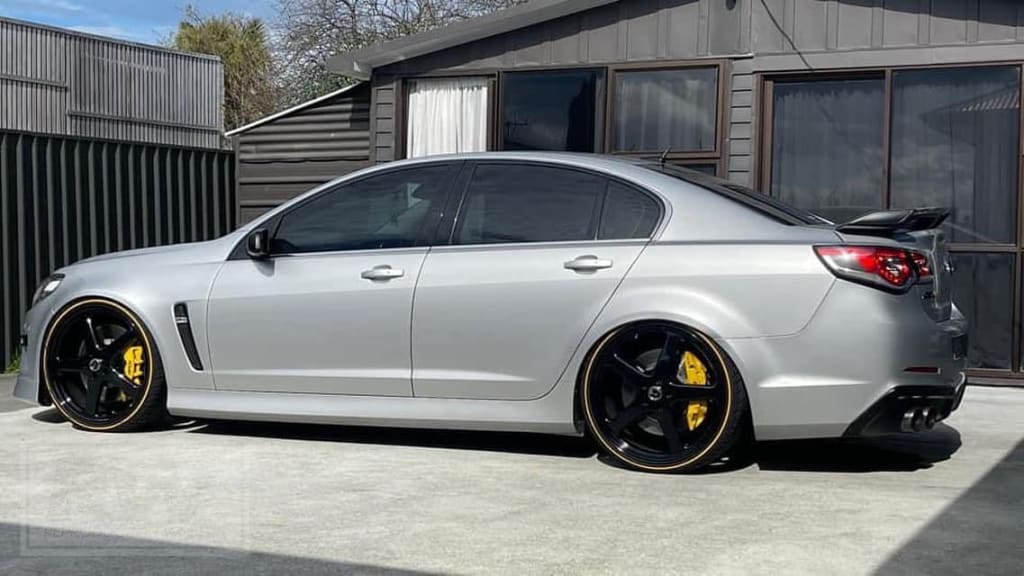 HSV VL Group A SS WALKINSHAW 22 inch Gloss Black REPLICA Wheels