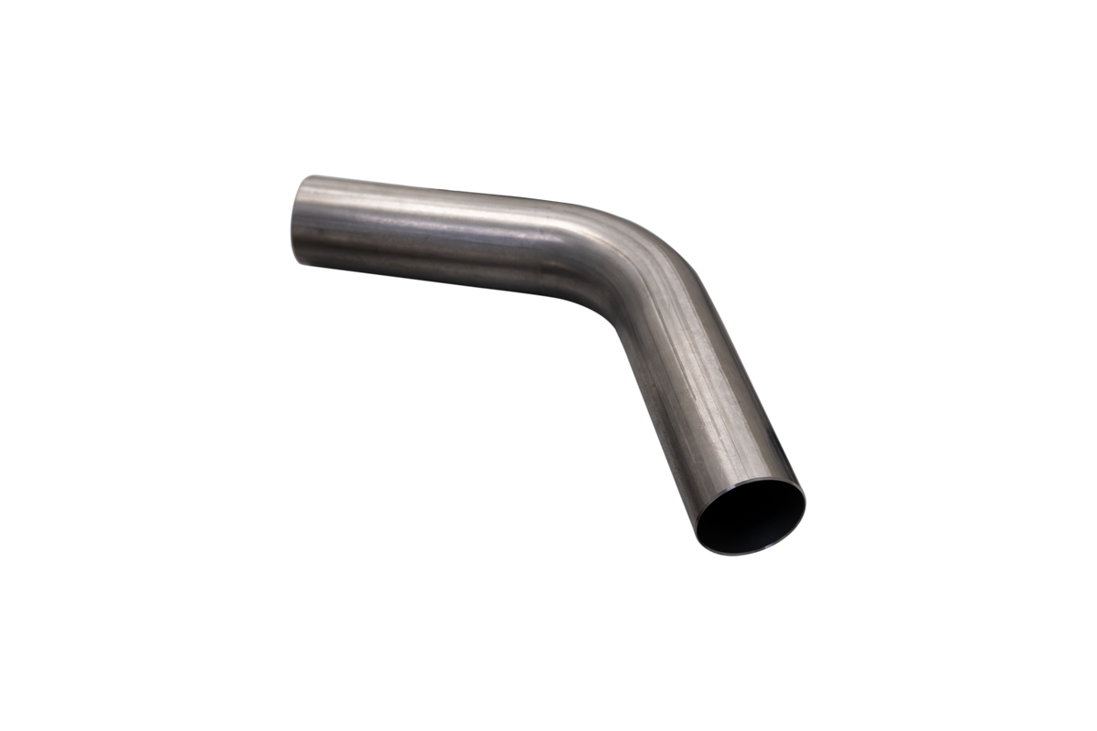 2.25Inch Mandrel Bend, 60 Degree, 409 Stainless Steel