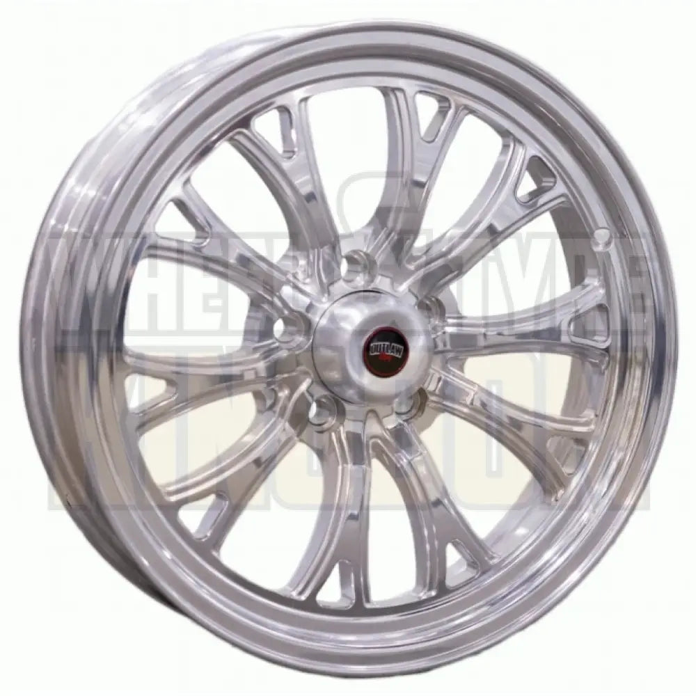 Outlaw Drag Intensity 17x4.5 1.75"BS Holden Commodore - Polished
