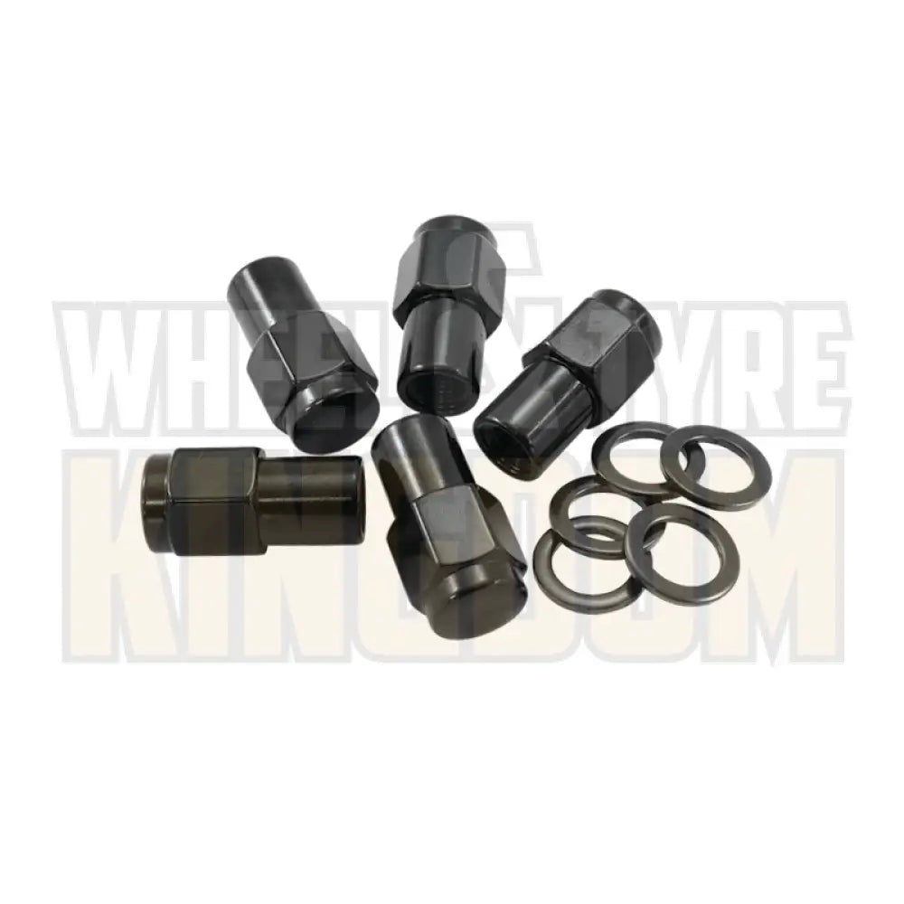 Outlaw Drag Shank Wheel Nuts - Closed 0.75" - Set of 10