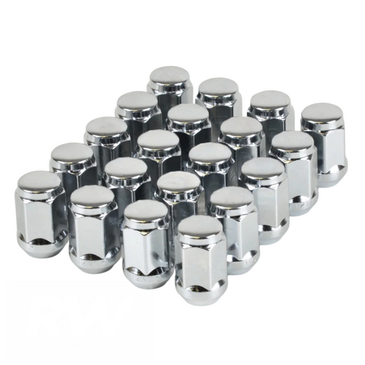 RW Chrome Acorn Lug Nut 1/2" UNF 44mm for Wheels