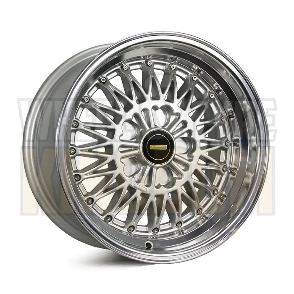 Simmons 15x10 5-stud V51 Silver Mirror Lip