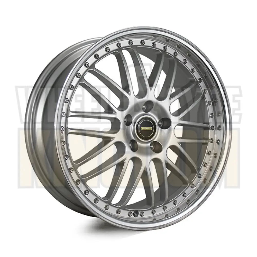 Simmons 17x7 4-stud OM-1 Silver Mirror Lip