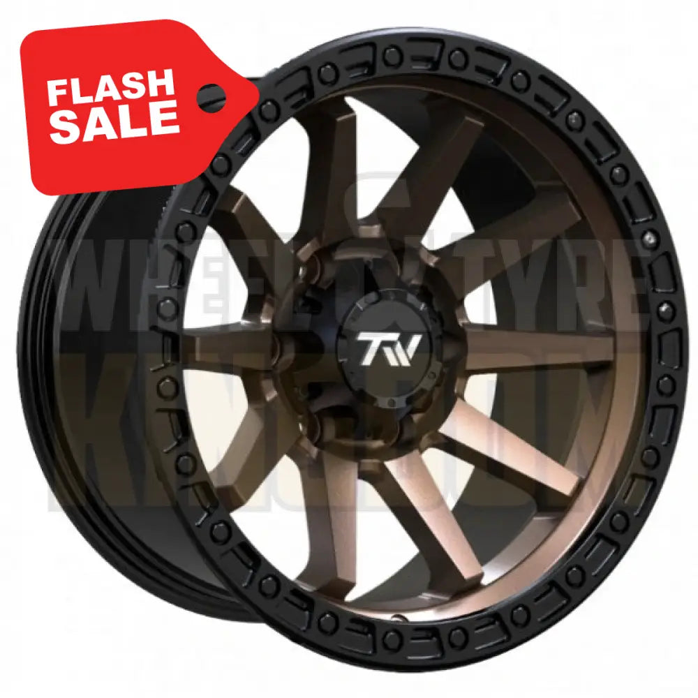 TW Offroad T21 Speed - 17x9 Satin Black Bronze Face