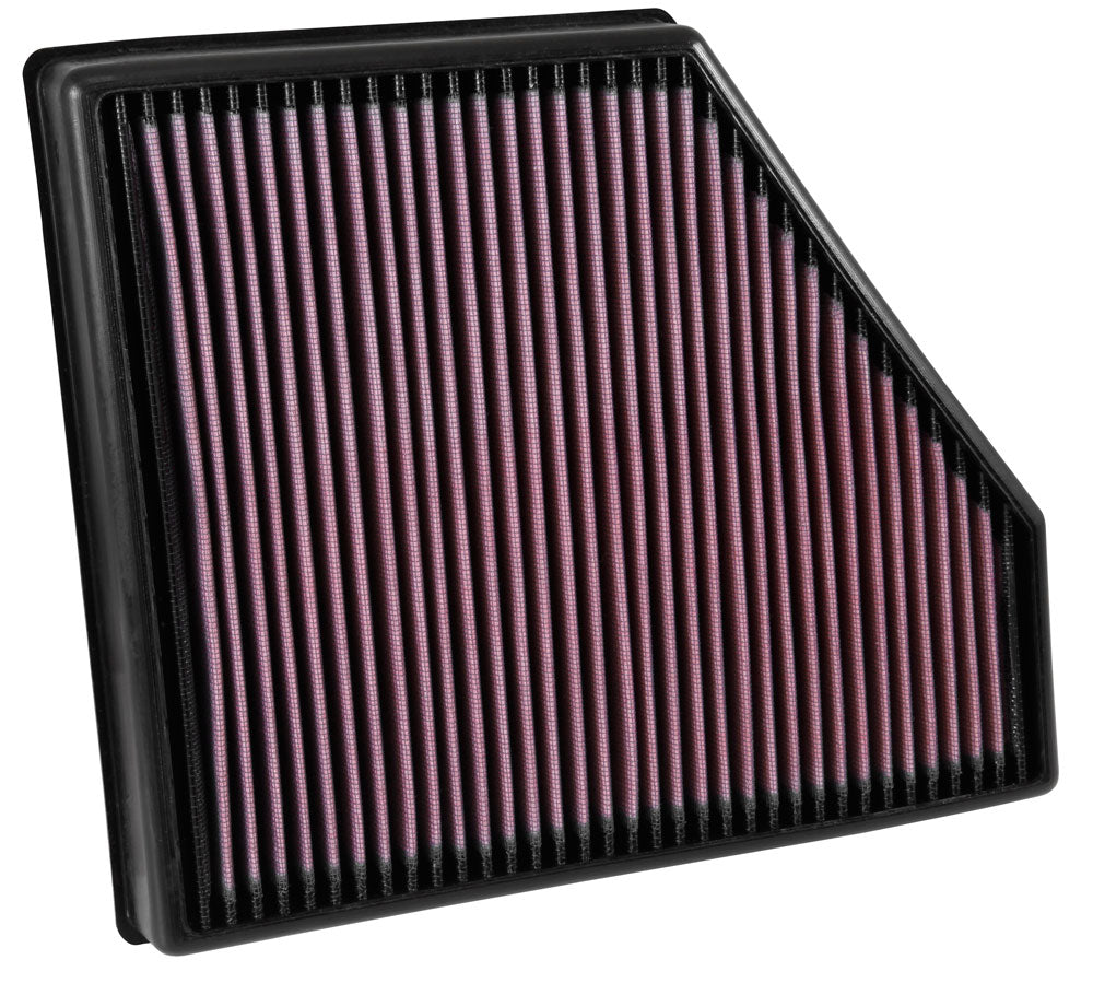 [K&N]   Panel Replacement Filters - 33-5047 K&N Replacement Air Filter - CHEVROLET CAMARO SS V8-6.2L F/I