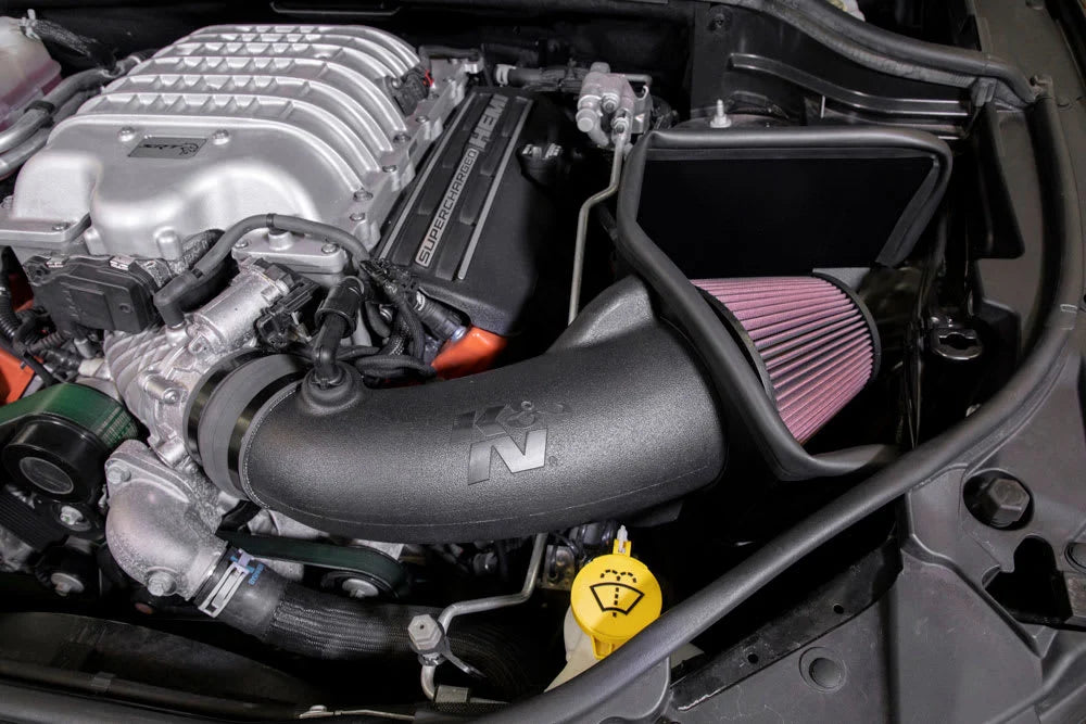[K&N]   Intake Kits - 63-1579 K&N Performance Air Intake System 2018 - 2023 Dodge Durango/Jeep Grand Cherokee Trackhawk