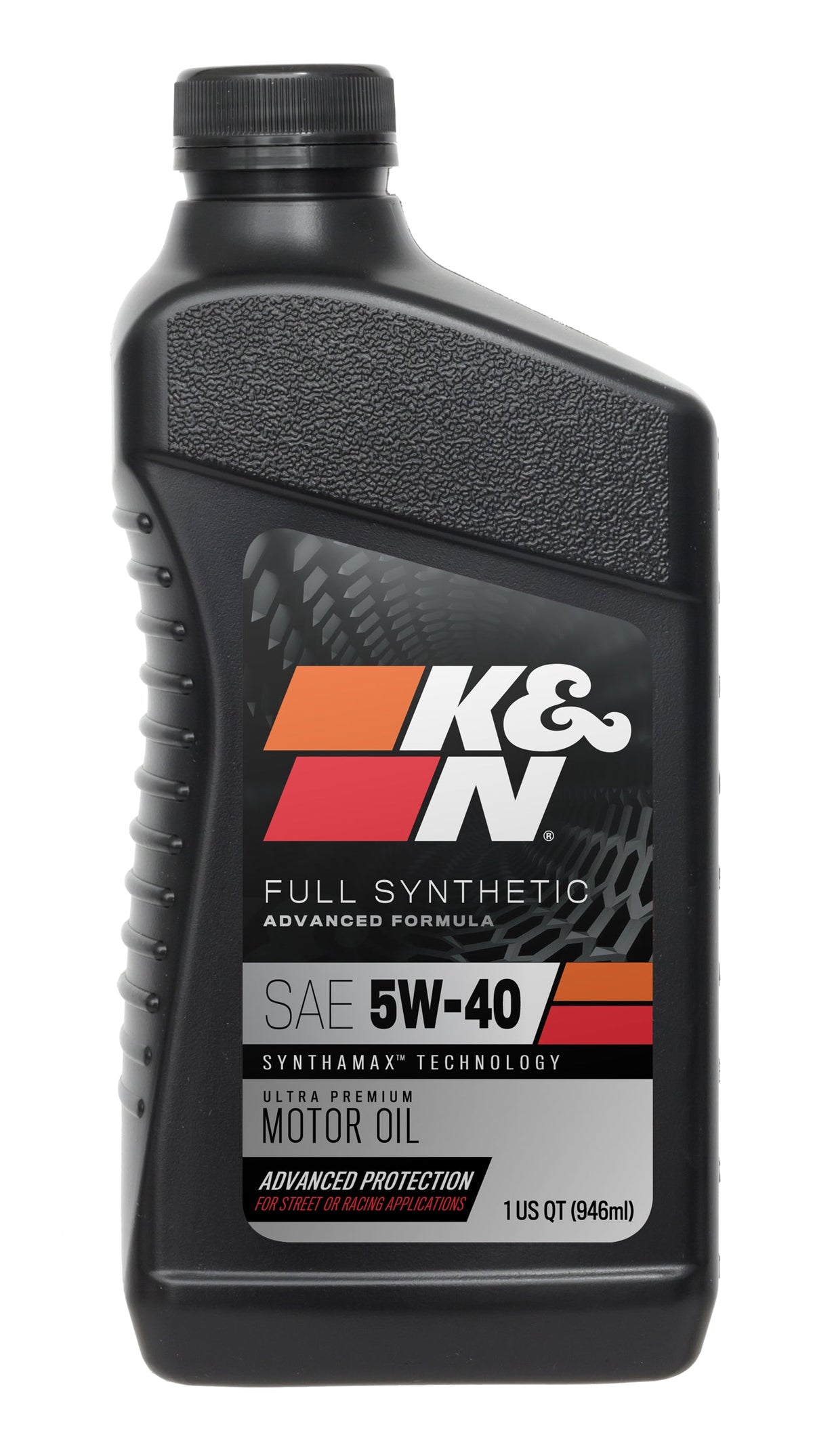 [K&N]   Air Filter Cleaning Products - 104107 K&N OIL; 5W-40 K&N SYNTHETIC MOTOR OIL QUART