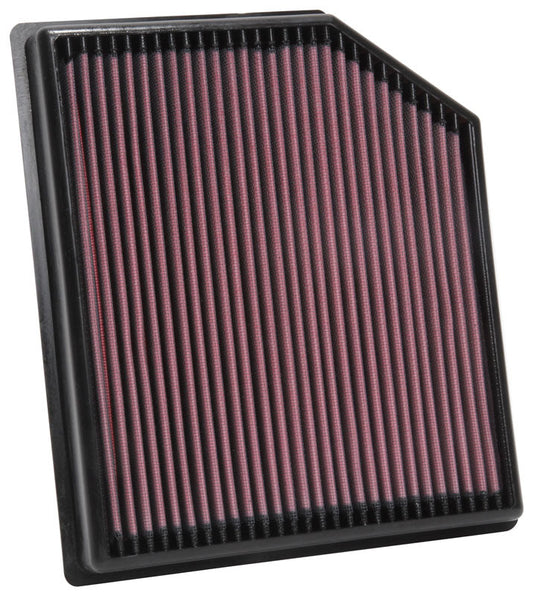[K&N]   Panel Replacement Filters - 33-5077 K&N Replacement Air Filter - JEEP GRAND CHEROKEE V8-6.2L F/I