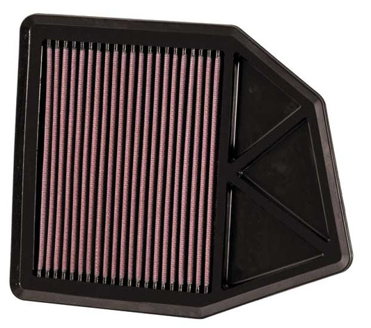 [K&N]   Air Filters - 33-2402 K&N Replacement Air Filter, Honda Accord, 2.4L, '08-14'
