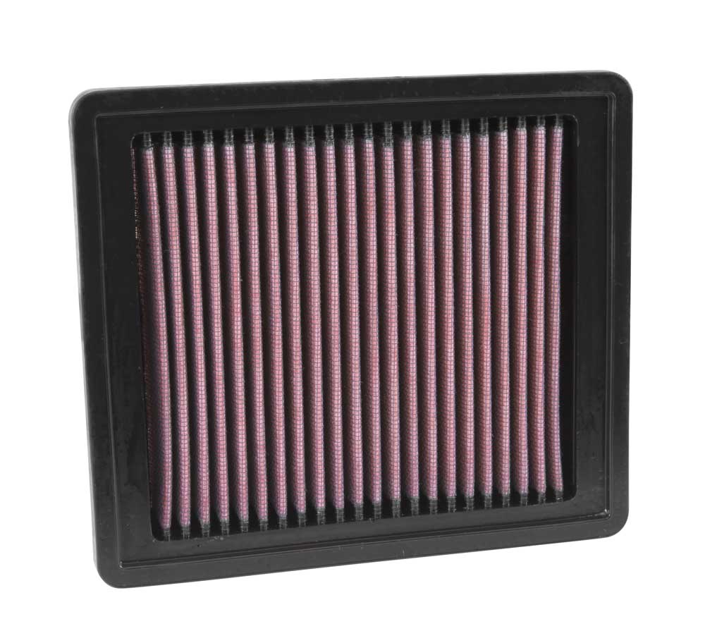[K&N]   Air Filters - 33-2880 K&N Replacement Air Filter, 2005 - 2008 Ford Fiesta V 2.0L L4