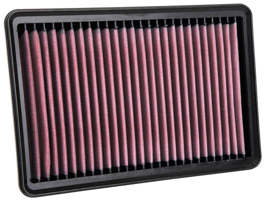 [K&N]   Air Filters - 33-3129 K&N Replacement Air Filter, 2012 - 2017 Hyundai Santa Fe/ Kia Sorento