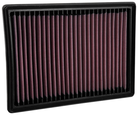 [K&N]   Air Filters - 33-3152 K&N Replacement Air Filter, 2018 - 2020 Renault Megane IV 1.8L