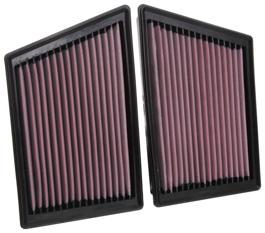 [K&N]   Air Filters - 33-3153 K&N Replacement Air Filter, 2019 - 2024 Porsche 911