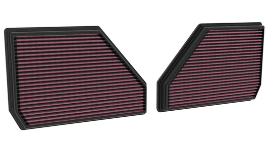 [K&N]   Panel Replacement Filters - 33-5144 K&N Replacement Air Filter - BMW X5 M V8-4.4L F/I
