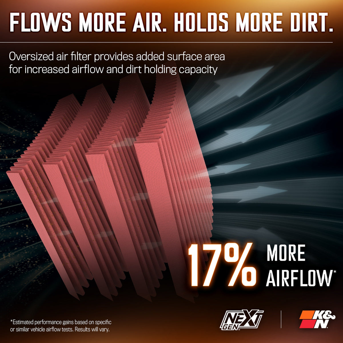 [K&N]   Intake Kits - 50-2545 K&N NextGen Cold Air Intake - Dodge Challenger V8-6.4L F/I, 2011-23
