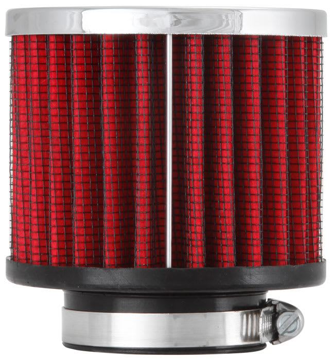 [K&N]   Universal Air Filters - 62-1460 K&N Vent Air Filter/ Breather - Clamp-on, 1-1/2" I.D. Flange, 3" O.D., 2-1/2"H