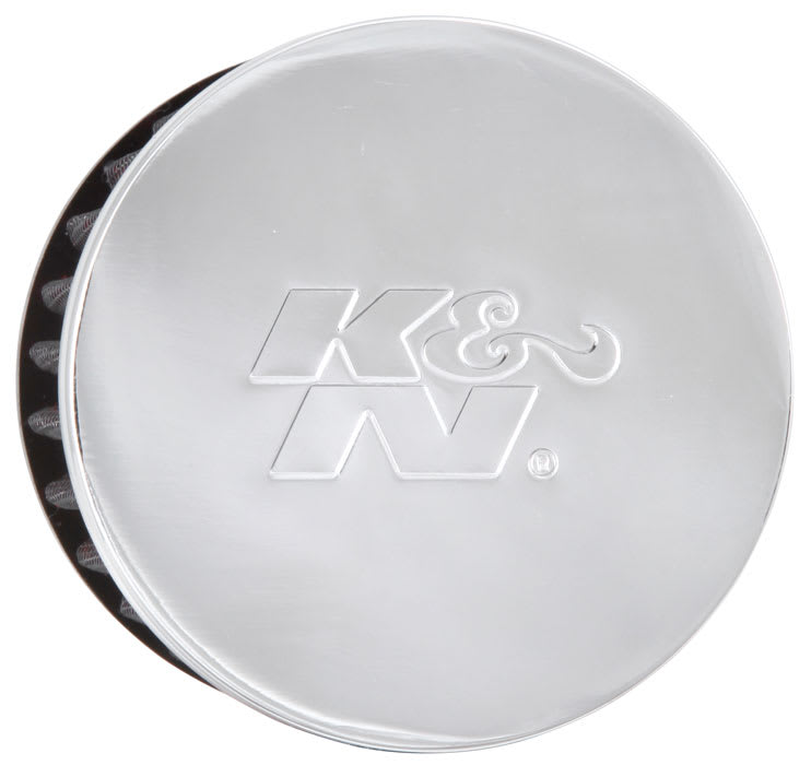 [K&N]   Universal Air Filters - 62-1460 K&N Vent Air Filter/ Breather - Clamp-on, 1-1/2" I.D. Flange, 3" O.D., 2-1/2"H