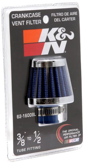 [K&N]   Universal Air Filters - 62-1600BL K&N Vent Air Filter/ Breather