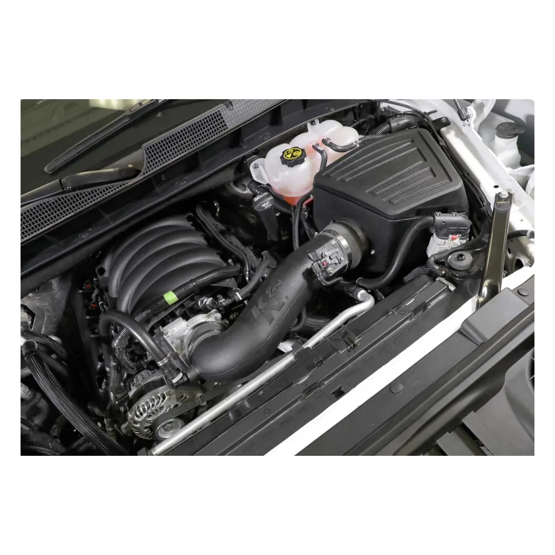 [K&N]   Intake Kits - 63-3109 K&N Performance Air Intake System, Chevrolet Silverado 1500 6.2l V8, '19-24'