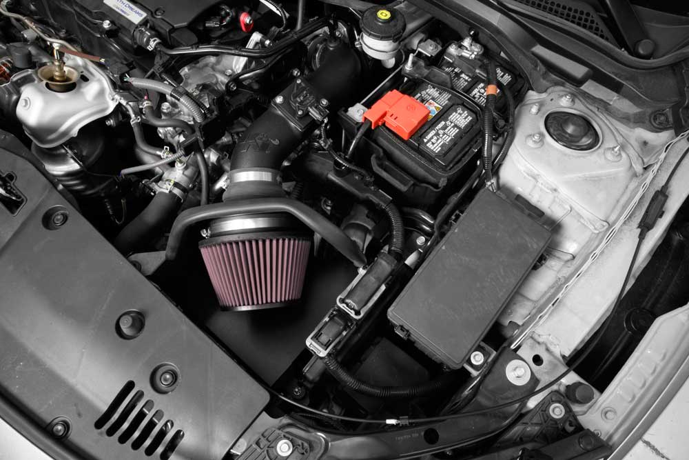 [K&N]   Intake Kits - 63-3517 K&N Performance Air Intake System - HONDA CIVIC L4-2.0L