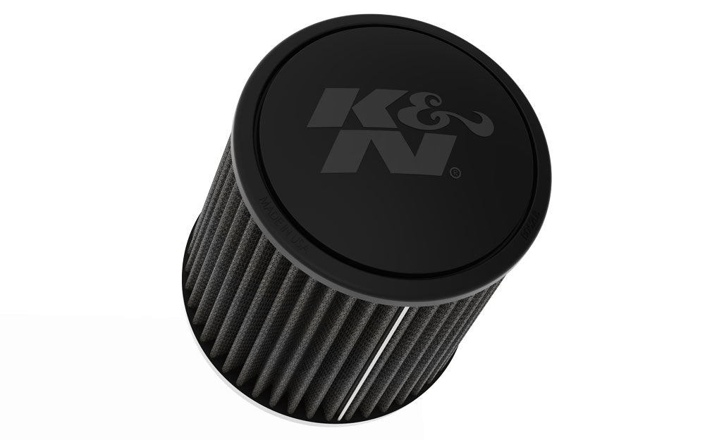 [K&N]   Universal Air Filters - RU-3108HBK K&N Universal Clamp-On Air Filter - 3"FLG, 6"B, 5-1/4"T, 6-1/4"H
