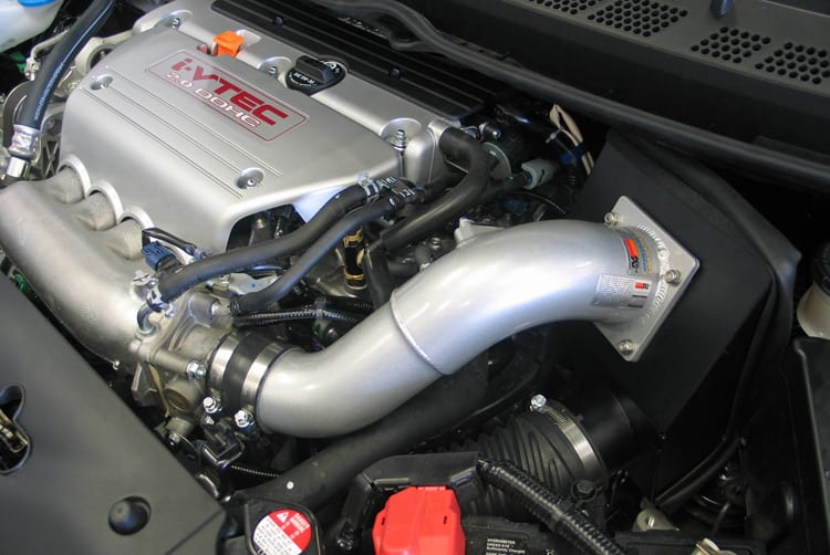 [K&N]   Metal Intake Kits - 69-1014TS K&N Performance Air Intake System, 2006 - 2011 Honda Civic Si 2.0L L4