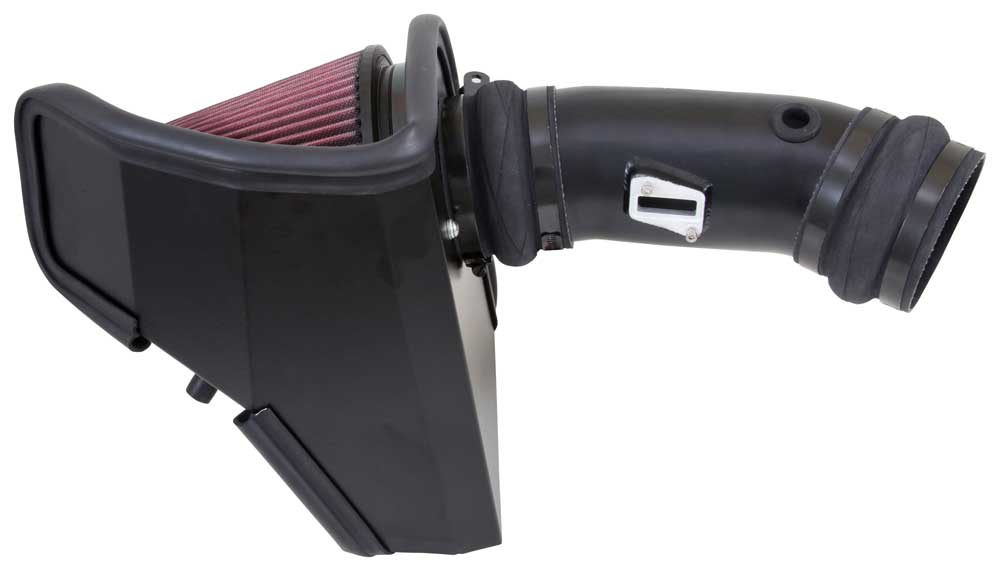 [K&N]   Metal Intake Kits - 69-2550TTK K&N Performance Air Intake System, 2015 - 2016 Dodge Challenger/ Charger