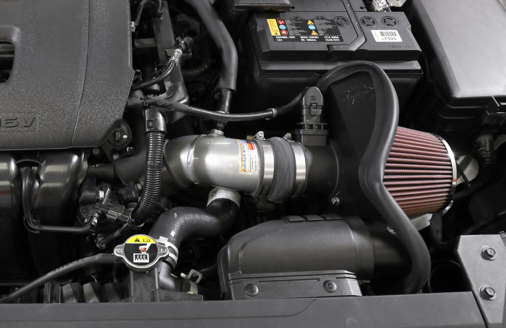 [K&N]   Metal Intake Kits - 69-5322TS K&N Performance Air Intake System - KIA FORTE L4-2.0L