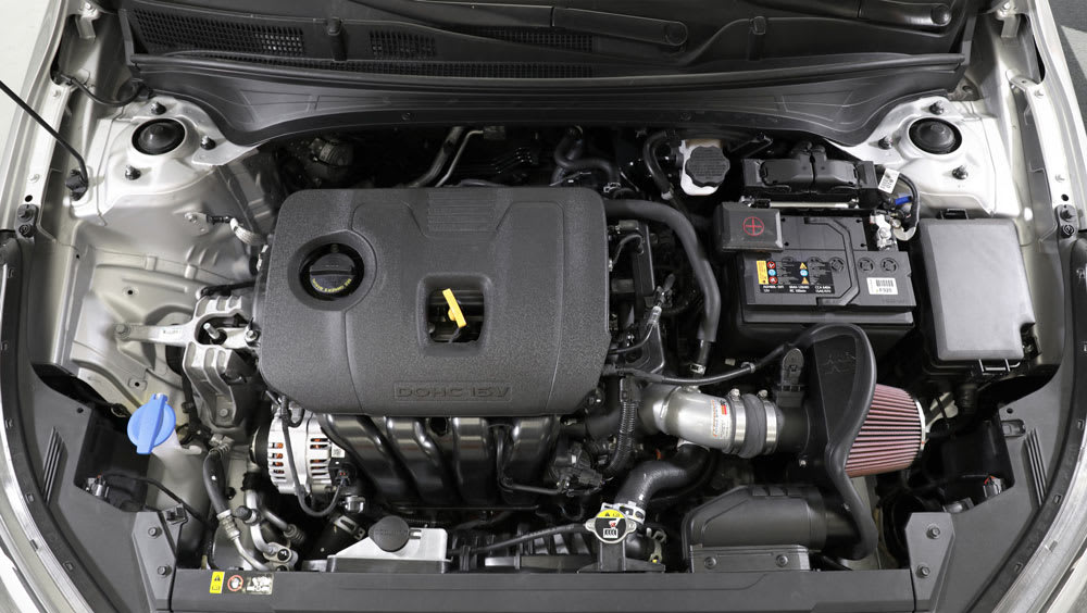 [K&N]   Metal Intake Kits - 69-5322TS K&N Performance Air Intake System - KIA FORTE L4-2.0L