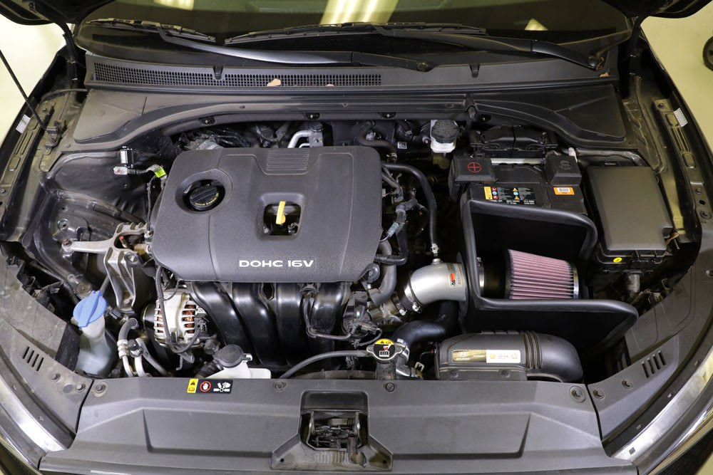 [K&N]   Metal Intake Kits - 69-5325TS K&N Performance Air Intake System - HYUNDAI VELOSTER L4-2.0L