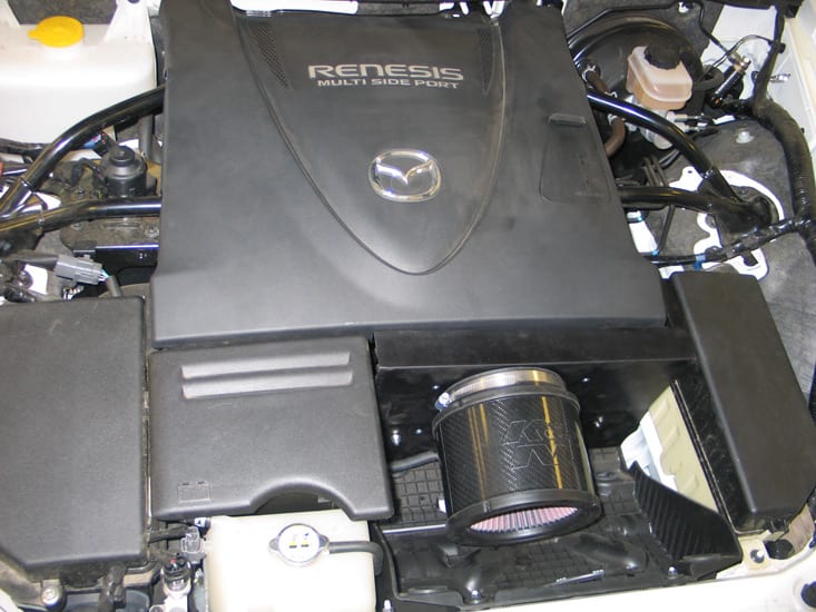 [K&N]   Metal Intake Kits - 69-6030-1TFK K&N Performance Air Intake System, 2003 - 2011 Mazda RX-8 1.3L R2
