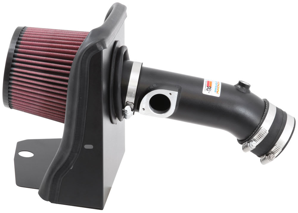 [K&N]   Metal Intake Kits - 69-6033TTK K&N Performance Air Intake System, 2014 - 2018 Mazda 3 2.0L L4