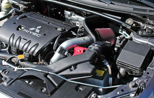 [K&N]   Metal Intake Kits - 69-6544TS K&N Performance Air Intake System, Mitsubishi Lancer 2.0l, '08-14