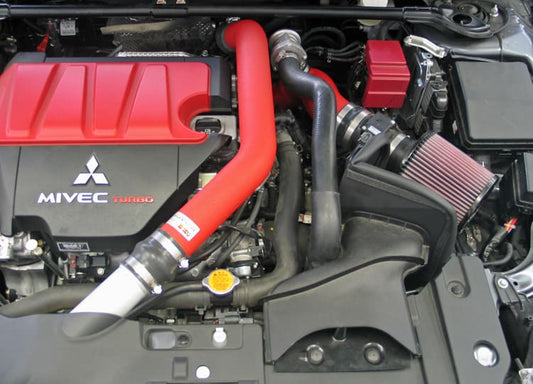 [K&N]   Metal Intake Kits - 69-6546TWR K&N Performance Air Intake System, 2008 - 2015 Mitsubishi Lancer Evolution GSR 2.0L L4