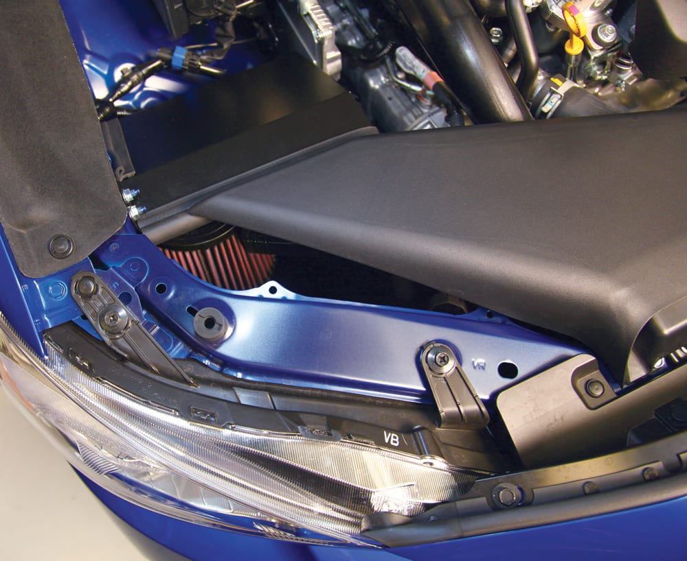 [K&N]   Metal Intake Kits - 69-8006TTK K&N Performance Air Intake System, 2015 - 2017 Subaru WRX 2.0L H4