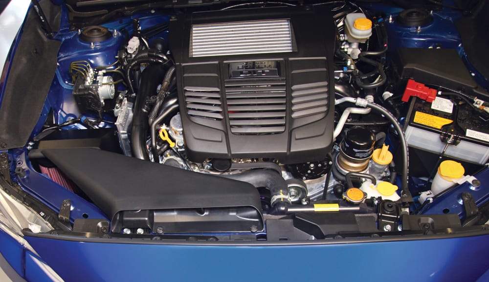 [K&N]   Metal Intake Kits - 69-8006TTK K&N Performance Air Intake System, 2015 - 2017 Subaru WRX 2.0L H4