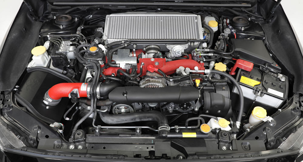 [K&N]   Metal Intake Kits - 69-8009TWR K&N Performance Air Intake System, 2018 - 2021 Subaru WRX STI 2.5L H4