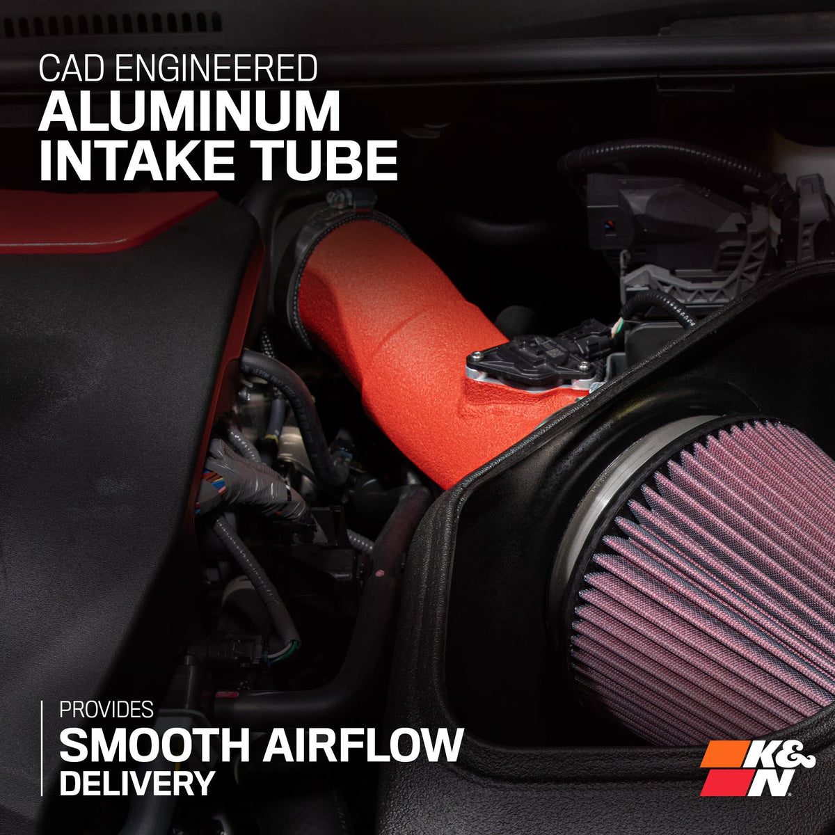 [K&N]   Metal Intake Kits - 69-8625TWR K&N Performance Air Intake System, 2023 - 2025 Toyota GR Corolla 1.6L