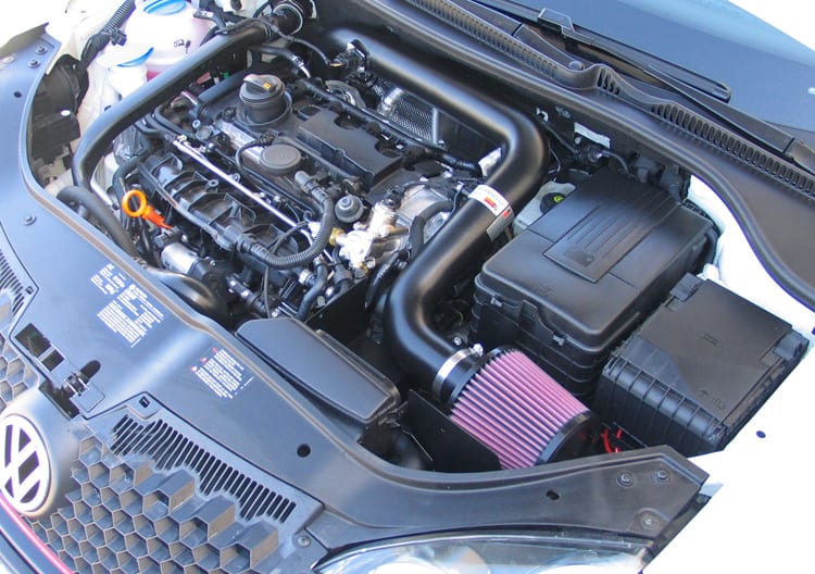 [K&N]   Metal Intake Kits - 69-9503TFK K&N Performance Air Intake System, VW Golf GTi 2.0l Turbo, '06-08